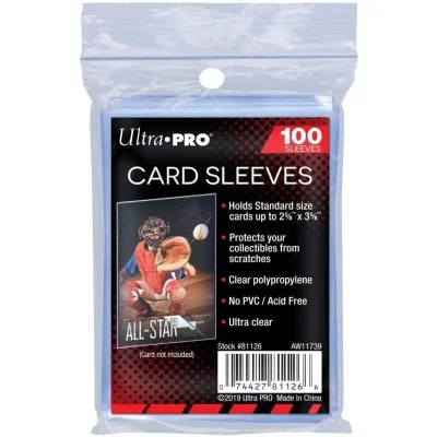 ULTRA PRO  100 pochettes Store Safe Soft Sleeves 