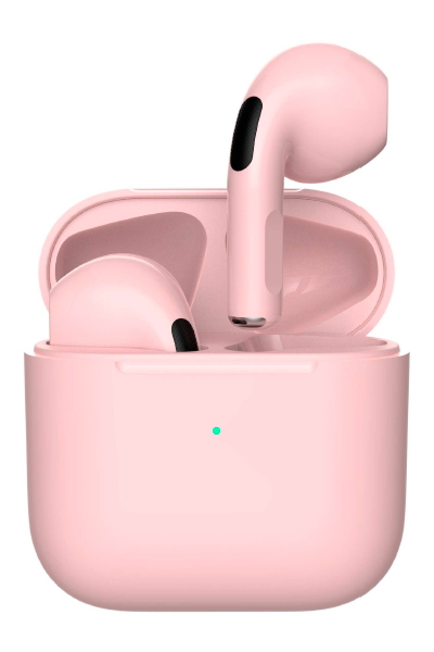 AKAI Ultra Slim Casque Sans fil Ecouteurs Appels/Musique Bluetooth Rose