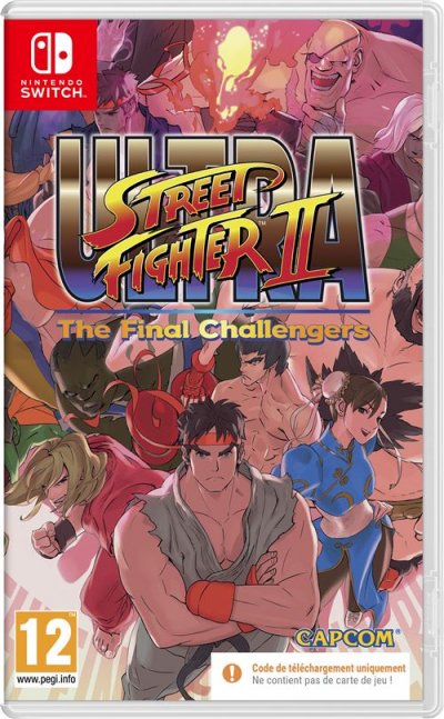 CAPCOM Ultra Street Fighter&trade; II Code in a Box Nintendo Switch 