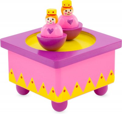 ULYSSE  - 1152 - Jouet Premier Age - Boite &agrave; Musique - Princesses