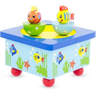 ULYSSE  - 1185 - jouet premier age - boite &atilde;&nbsp; musique - poissons