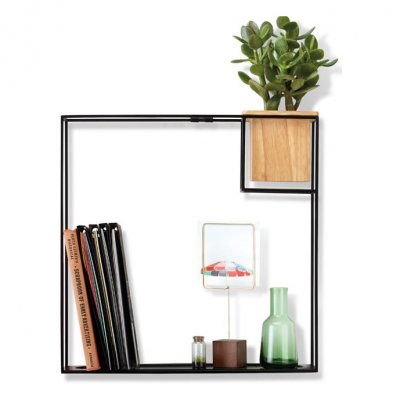 Umbra - Etag&egrave;re design avec jardini&egrave;re Grand mod&egrave;le