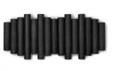 Umbra - Picket Porte-manteau mural, pin noir