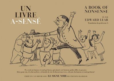 Un Livre A-Sens&eacute; - Edition Bilingue Fran&ccedil;ais-Anglais
