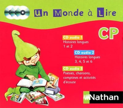 Un monde &agrave; lire - kimamila CP - s&eacute;rie rouge - 3 CD audio
