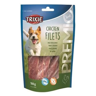 TRIXIE Un sachet friandise chien a la poitrine de poulet 100 g  Marron