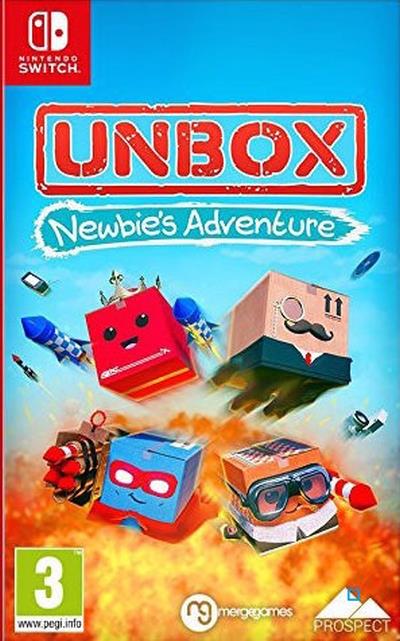 JUST FOR GAMES Unbox newbies adventure jeu switch