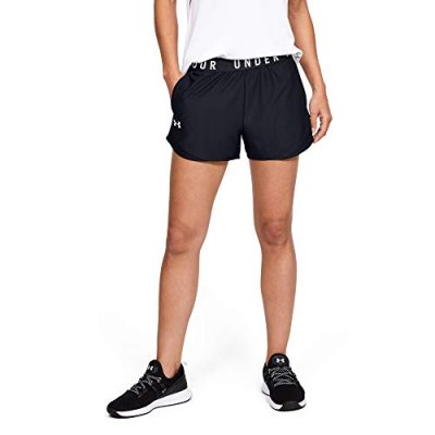 UNDER ARMOUR  play up short 3 0 1344552 001 femme noir pantalon short