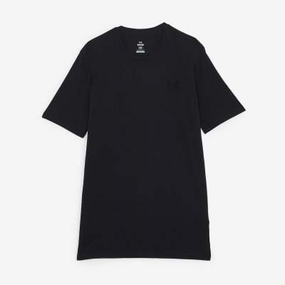 UNDER ARMOUR  Sportstyle Left Chest, T-Shirt Homme, Black / Black , XL