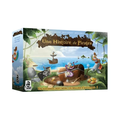 ASMODEE Une histoire de pirate Jaune Asmod&eacute;e