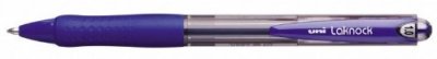 UNI BALL Uni-Ball Laknock Stylo r&eacute;tractable 1,0 mm Bleu