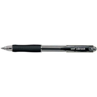UNI BALL Uni-Ball Laknock Stylo r&eacute;tractable 1,0 mm Noir