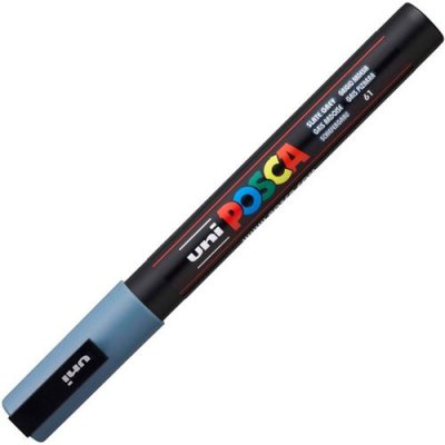POSCA Uni-Ball Marqueur Peinture &Agrave; L'eau  Pc-3m Gris Ardoise 1 Unit&eacute;(S)