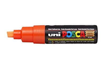 GENERIQUE Uni-Ball Marqueur Peinture &Agrave; L'eau Posca Pc-8k Orange Fluo 1 Unit&eacute;(S)
