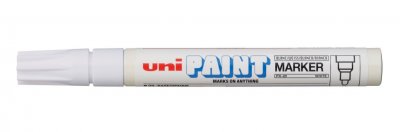 UNIBALL Uni-Ball Marqueur Permanent Paint (Px-20), Blanc
