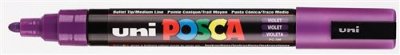 UNI BALL UNI-BALL Marqueur Pte conique moyenne POSCA PC5M 1,8 - 2,5mm Violet