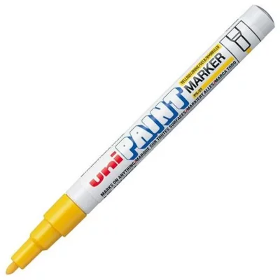 UNI-BALL  PX-21 marqueur 1 pi&egrave;ce(s) Jaune