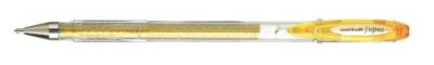 UNI BALL Uni-ball Stylo roller encre gel SIGNO UM-120SP, or - Lot de 9