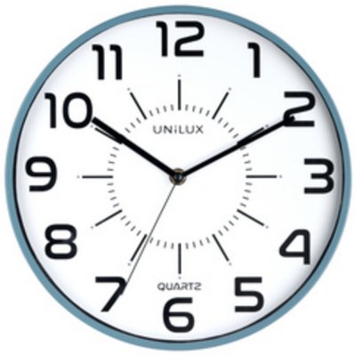UNiLUX Horloge &agrave; quartz 'POP', diam&egrave;tre: 300 mm, bleu