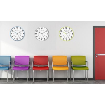 UNiLUX Horloge murale &agrave; quartz 'MAXI POP', diam&egrave;tre: 400 mm
