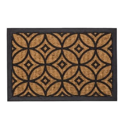 WADIGA Unimasa Essuie-pieds en PVC et fibres de coco PANAMA - 60 x 40 cm