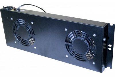 MANUTAN Unit&eacute; 19 2 ventilateurs pour baie r&eacute;seau et baie serveur