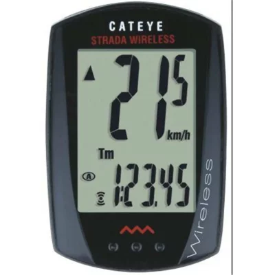 CATEYE Unit&eacute; principale  Strada Slimline avec capteur sur route - Noir