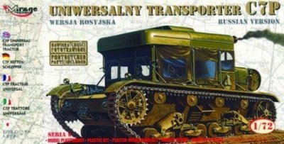 MIRAGE HOBBY Universal Traktor C7p Mit Foto&auml;tzteilen- 1:72e - 