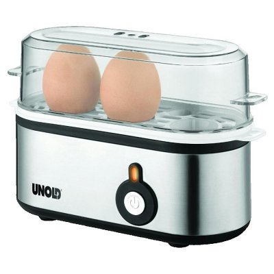 UNOLD  38610 3 oeufs 210w acier inoxydable cuiseur &agrave; oeufs 