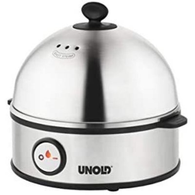 UNOLD  38626 Cuiseur &agrave; oeufs acier inoxydable/Noir
