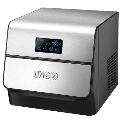 UNOLD  48955 - Machine &agrave; gla&ccedil;ons - pose libre - inox/noir 