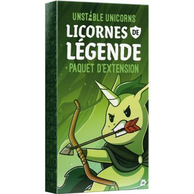 UNSTABLE GAMES Unstable Unicorns&nbsp;- Paquet d'Extension Licornes de L&eacute;gende