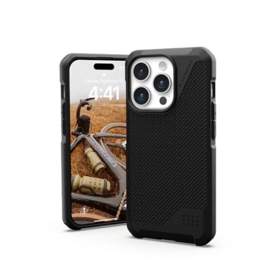 URBAN ARMOR GEAR  Metropolis LT MagSafe Coque arri&egrave;re Apple iPhone 15 Pro kevlar