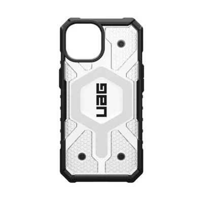 UAG Urban Armor Gear Pathfinder MagSafe Coque arri&egrave;re Apple iPhone 15 Plus glace, transparent