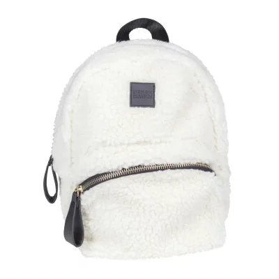 URBAN CLASSICS  - SHERPA Mini Sac &agrave; dos off white