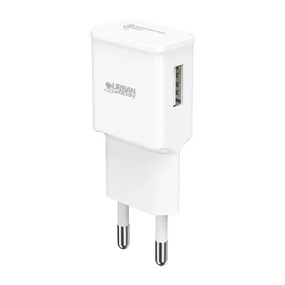 URBAN FACTORY  - Adaptateur secteur - 2.1 A (USB) - blanc