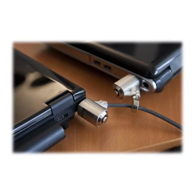 GENERIQUE URBAN FACTORY Cable de protection antivol - 2m - Noir