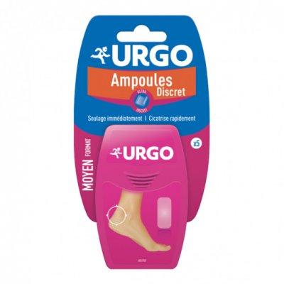 URGO  AMPOULES - Pansements Hydrocollo&iuml;des, 5 Unit&eacute;s moyen format