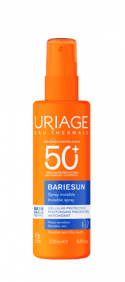 URIAGE  Bari&eacute;sun Spray Solaire Invisible SPF 50+