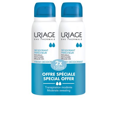 URIAGE  Desodorante Spray Fress 2x125ml