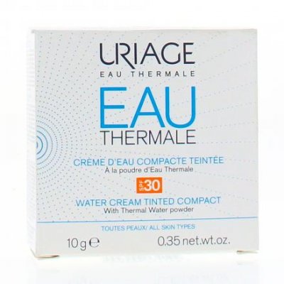 URIAGE  Eau thermale Cr&egrave;me d'eau compacte teint&eacute;e SPF 30 10g