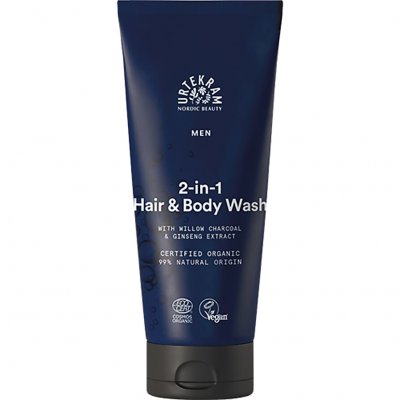 URTEKRAM  - Gel douche & shampoing homme BIO 150 ml - 