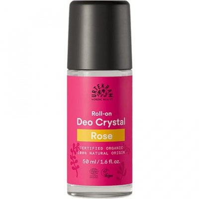 URTEKRAM  Gommage Rose Cristal de Deo Roll-on Bio 50&nbsp;ml
