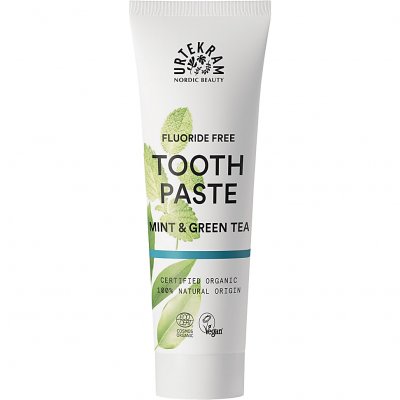 URTEKRAM  Mint & Green Tea Dentifrice &Agrave; La Menthe Au Th&eacute; Vert 75 Ml