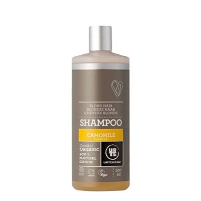 URTEKRAM  Shampooing de camomille pour cheveux clairs de 500&nbsp;ml