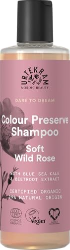 URTEKRAM  Soft Wild Rose shampoing doux pour pr&eacute;server la couleur 250