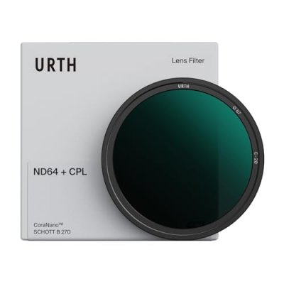 URTH  Filtre Circulaire Polarisant + ND64 55mm Plus+