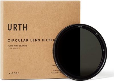 URTH  - Filtre ND Variable ND2-400 (1-8.6 Stops) pour objectif 72 mm