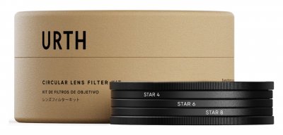 URTH  - Kit de filtres Star pour objectif 43 mm : 4 points, 6 points et 8 points