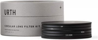 URTH  Nature Kit Filtre UV, CPL, ND64 et D&eacute;grad&eacute; Soft 62mm Plus+